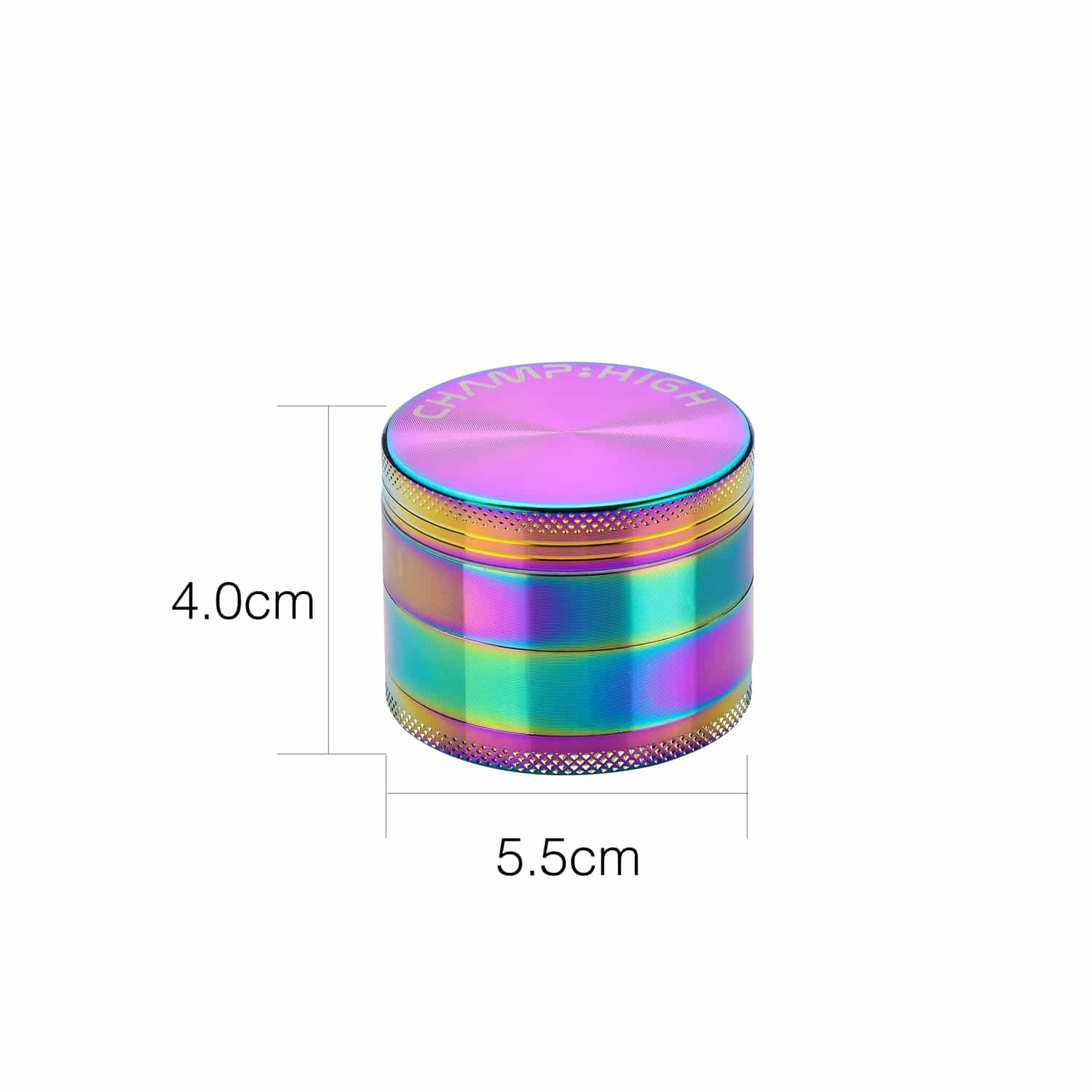 champhigh-rainbow-grinder-55-mm-4-parties-dents-diamant image 2