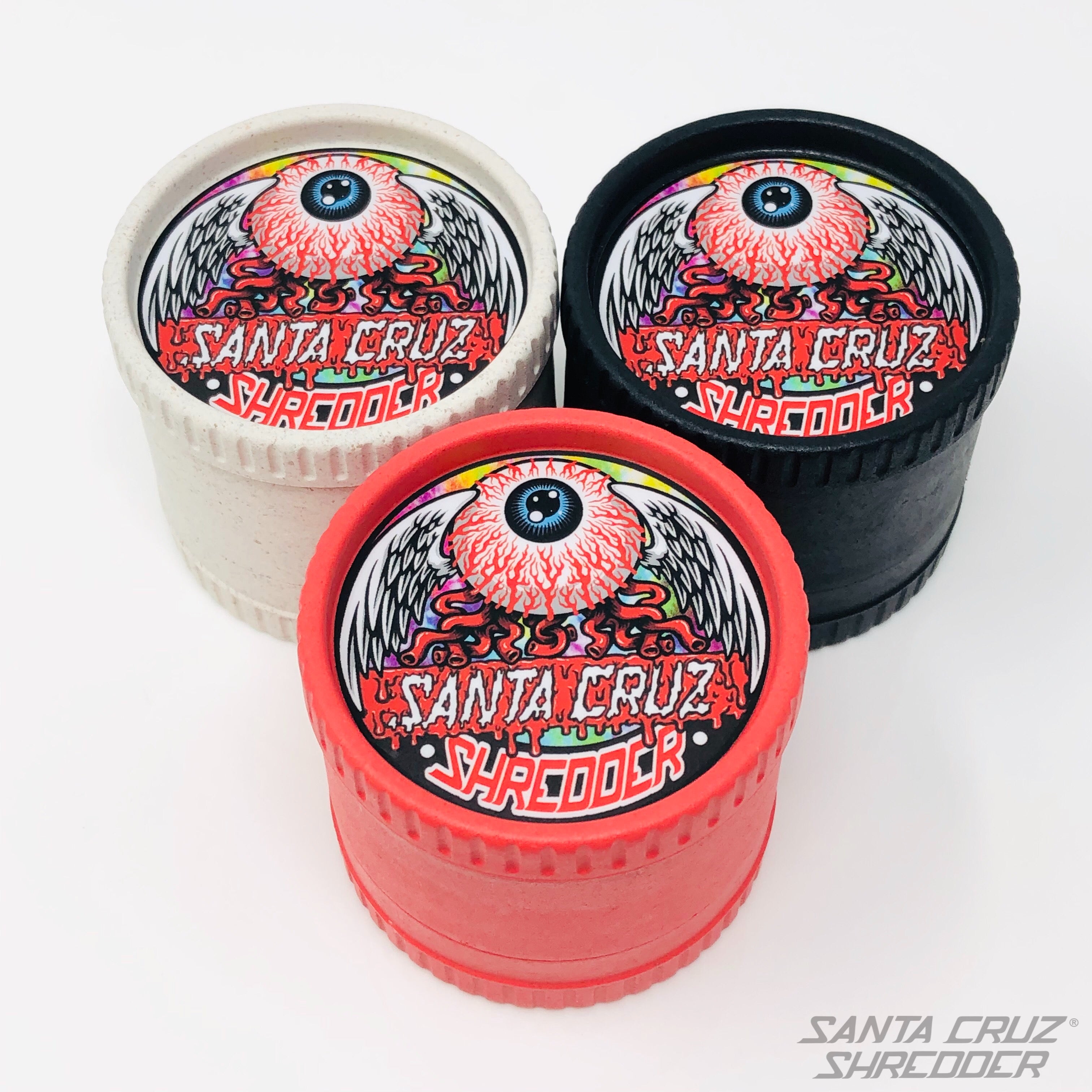 santa-cruz-shredder-hemp-flying-eyeball-grinder-3-parties-noir image 2