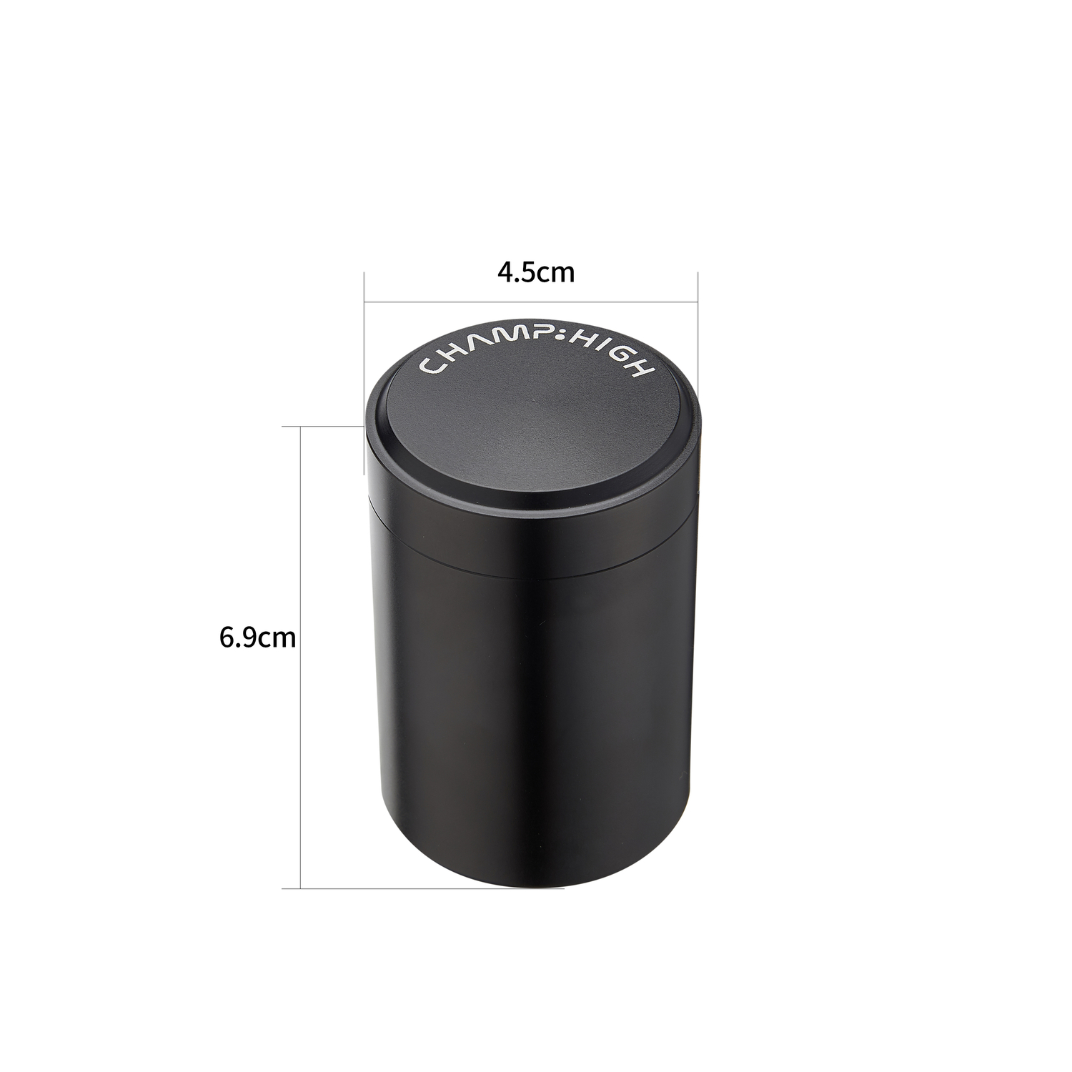 champhigh-preserve-stash-tube-bo-te-conservation-herbes-aluminium-noir image 3