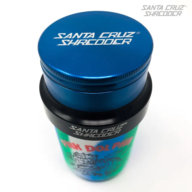 santa-cruz-shredder-alu-mason-jar-adaptateur-grinder-noir image 1