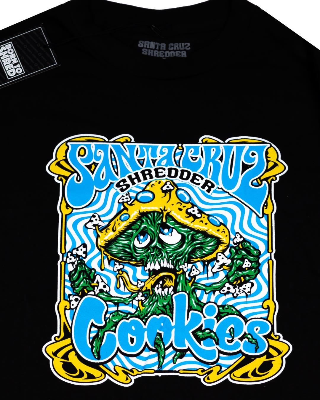 santa-cruz-shredder-aluminum-scs-x-cookies-t-shirt-coton image 1