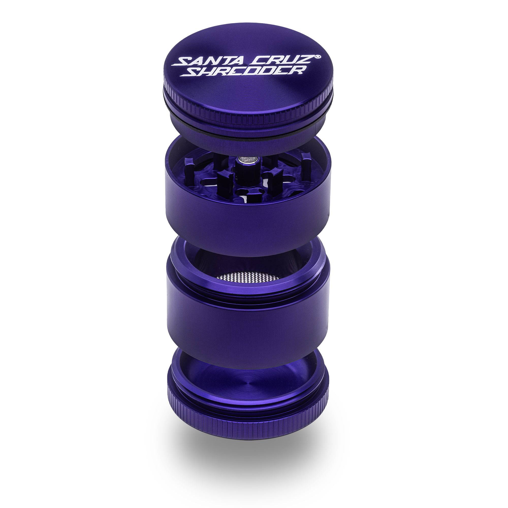 santa-cruz-shredder-aluminium-4-parties-grinder-noir-petit image 1