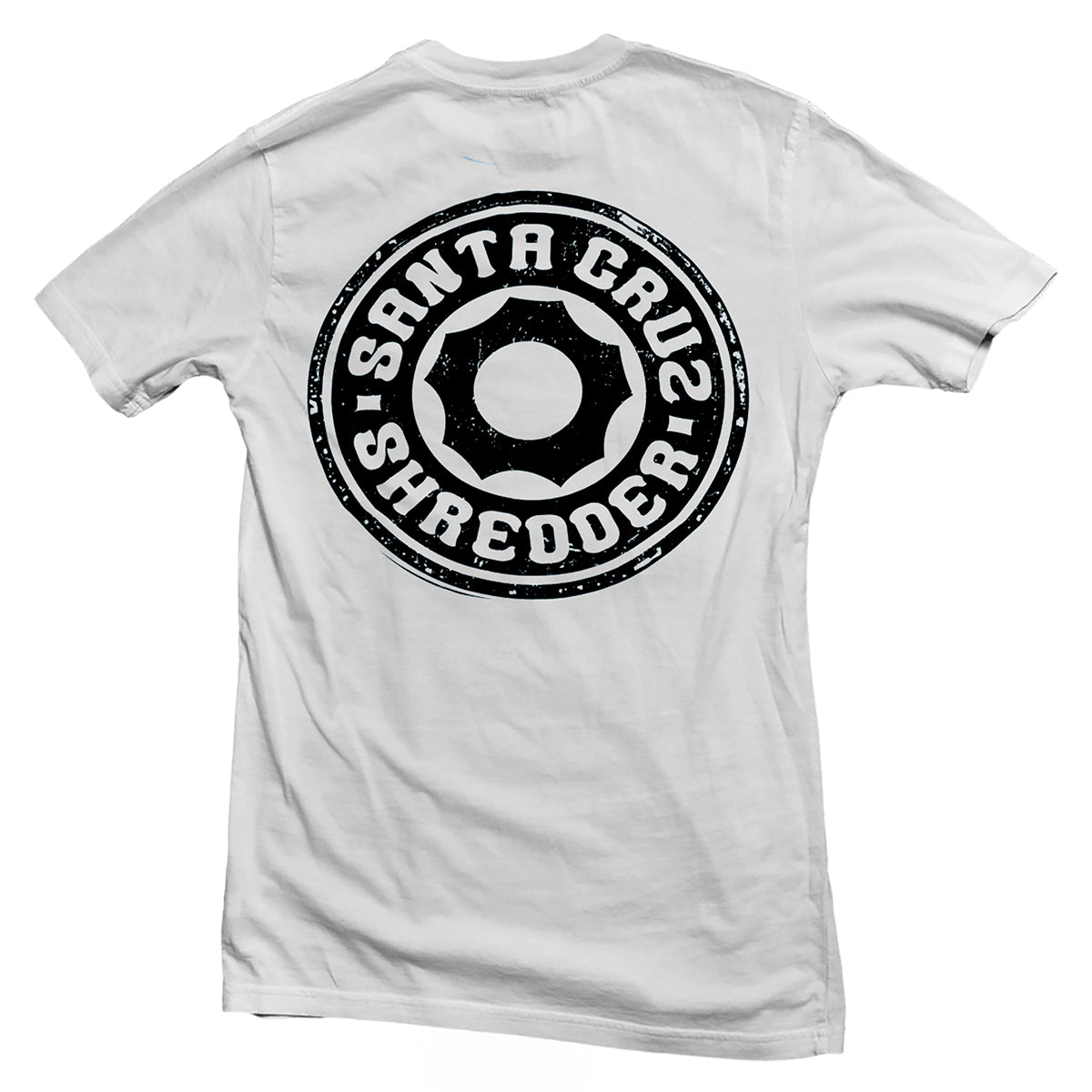 santa-cruz-shredder-cog-t-shirt-coton-noir-logo-rouge image 1