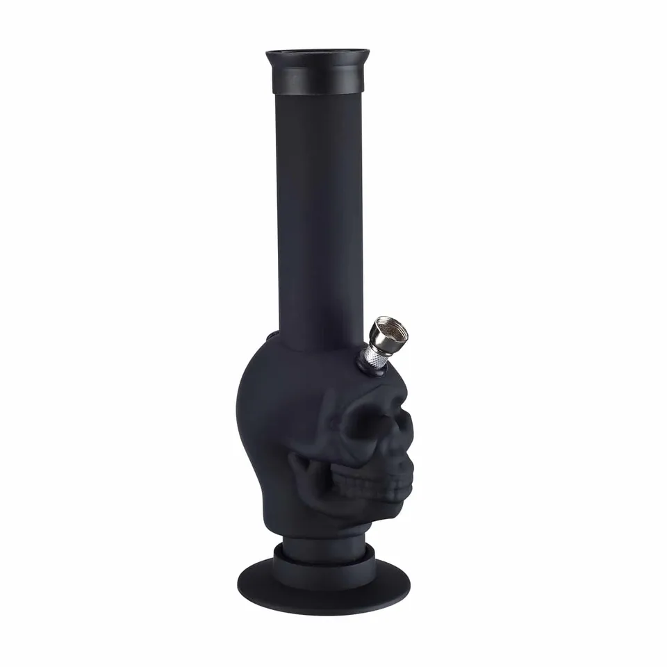 champhigh-consume-rubber-skull-bong-acrylique-40-cm-t-te-de-mort image 1