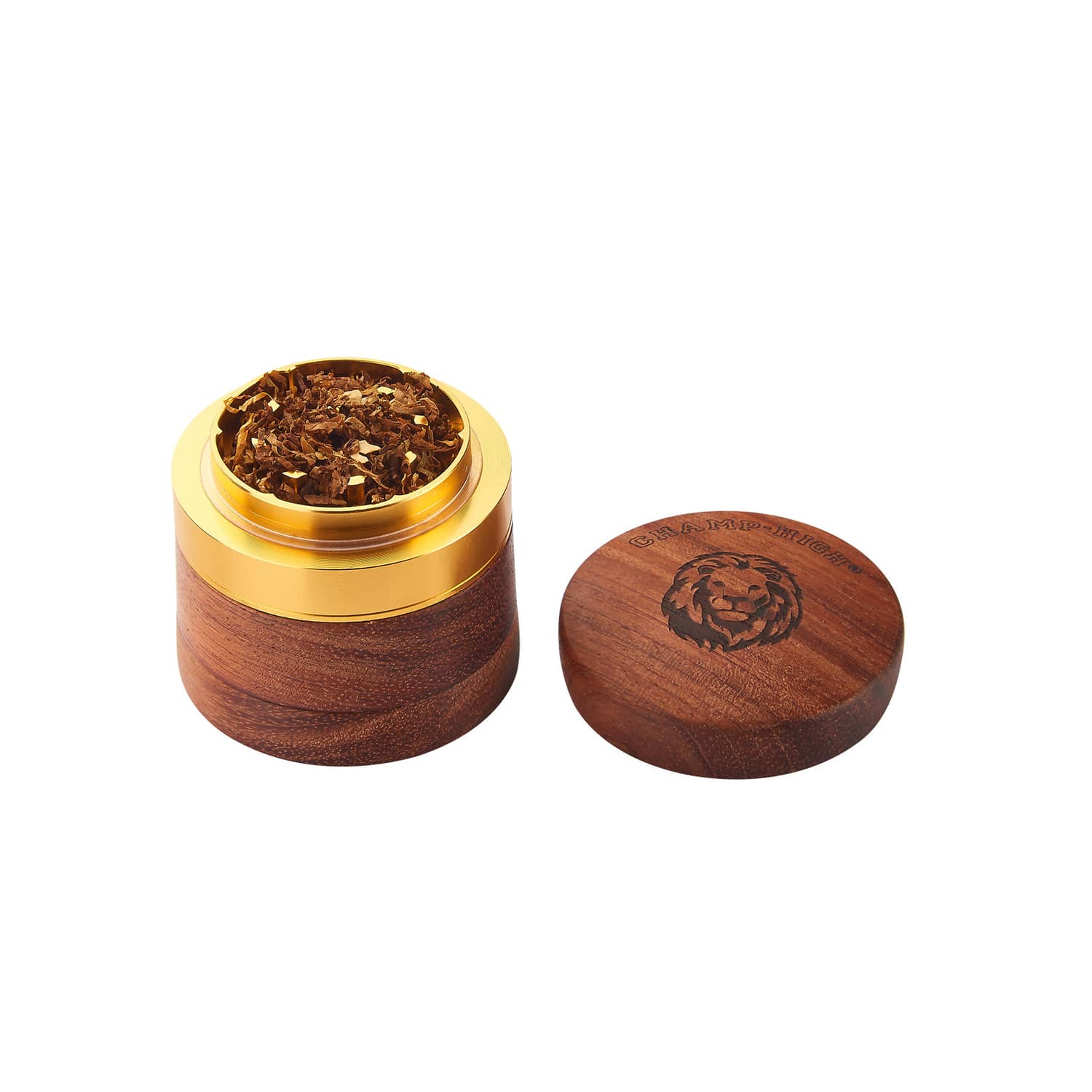champhigh-prepare-wooden-60mm-grinder-bois-palissandre-4-parties image 4
