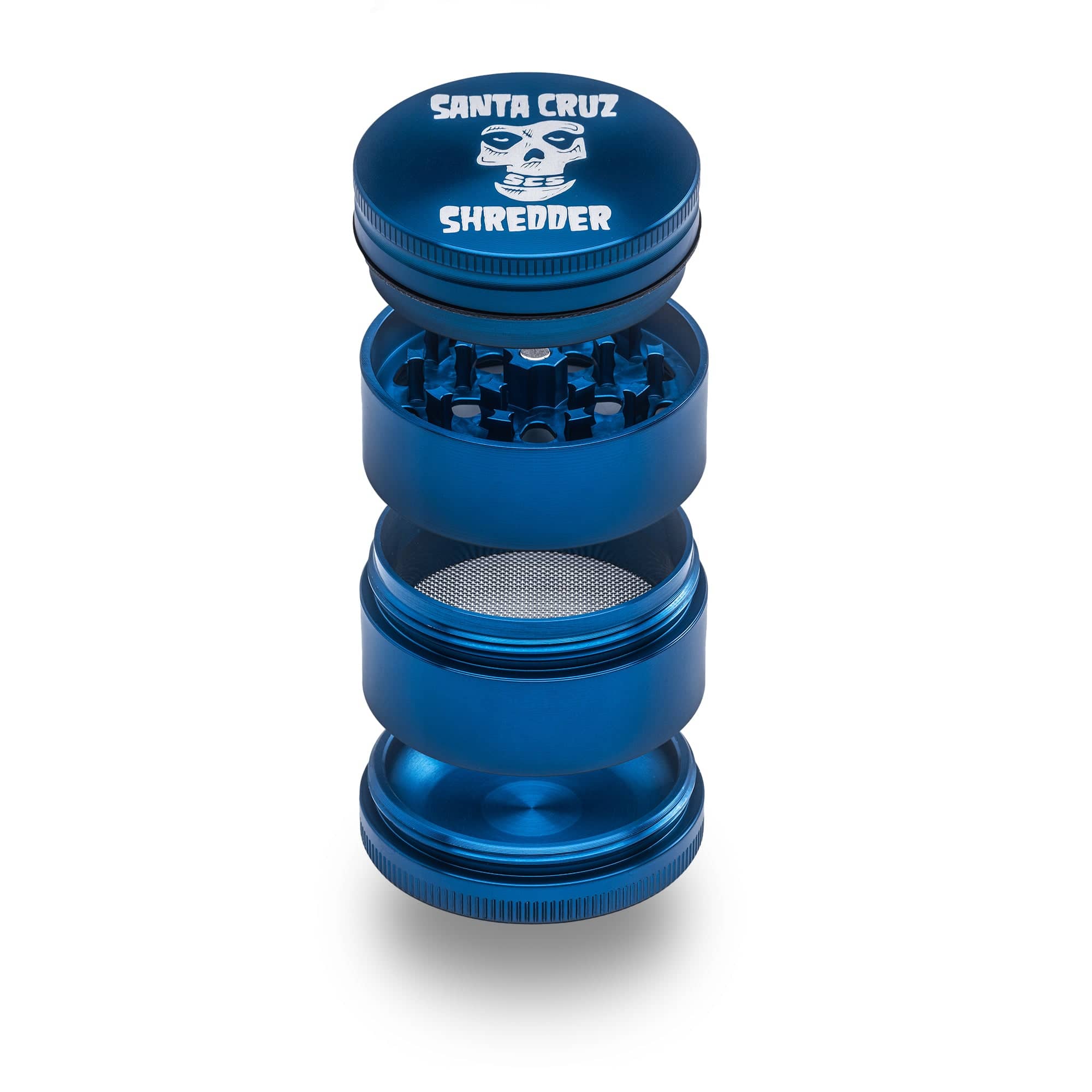santa-cruz-shredder-skull-grinder-aluminium-4-parties-noir image 2