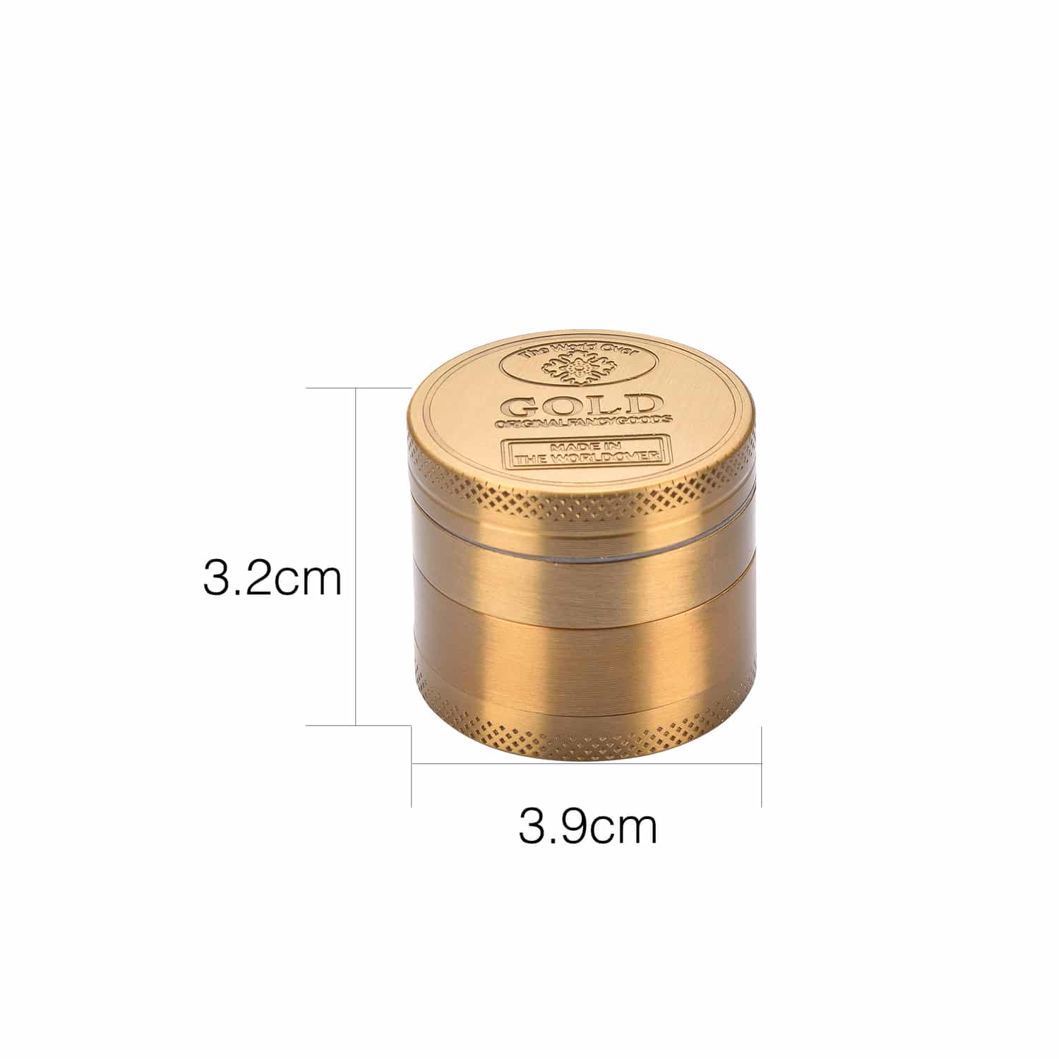 champhigh-prepare-small-gold-grinder-40-mm-4-parties-dor image 3