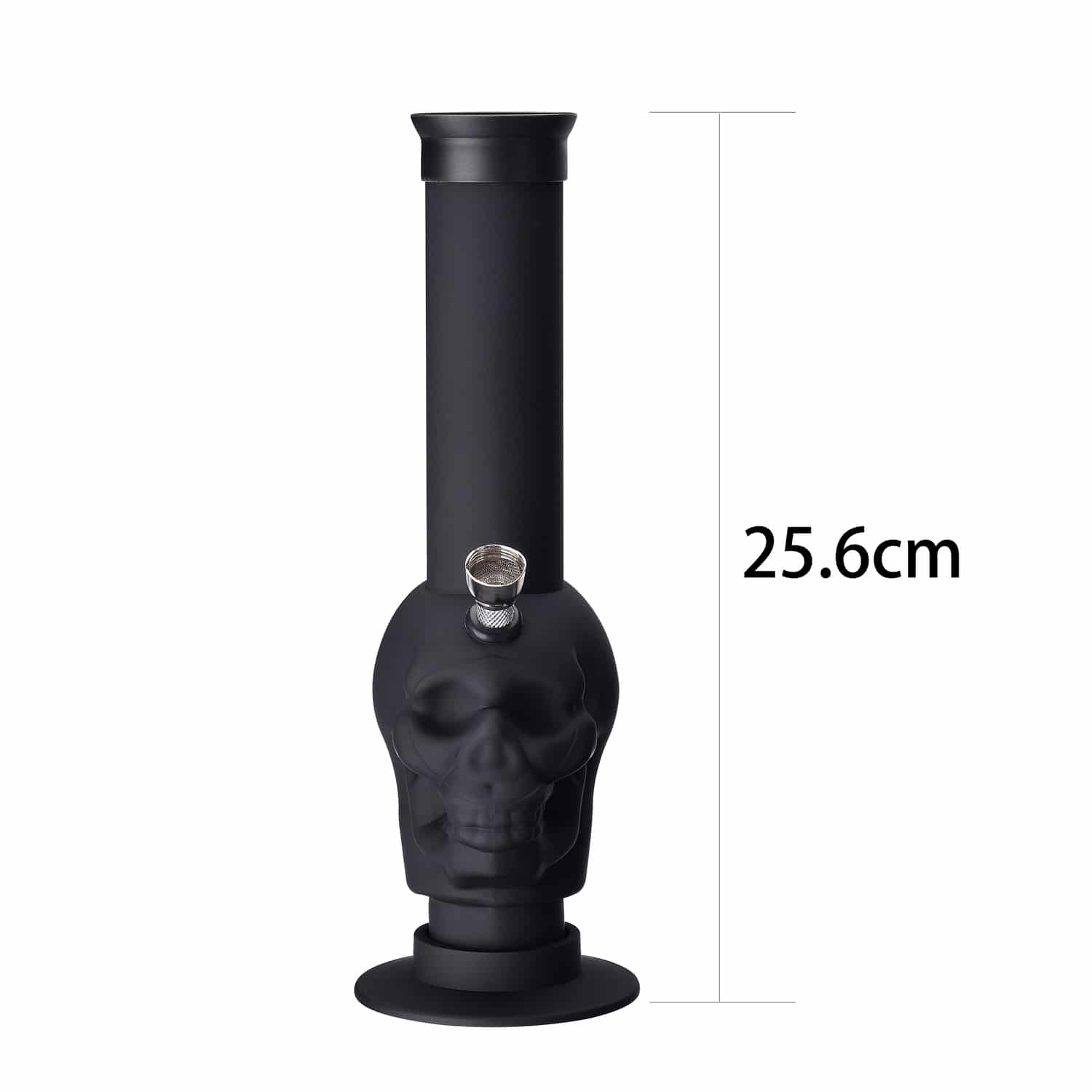 champhigh-consume-rubber-skull-bong-acrylique-40-cm-t-te-de-mort image 2