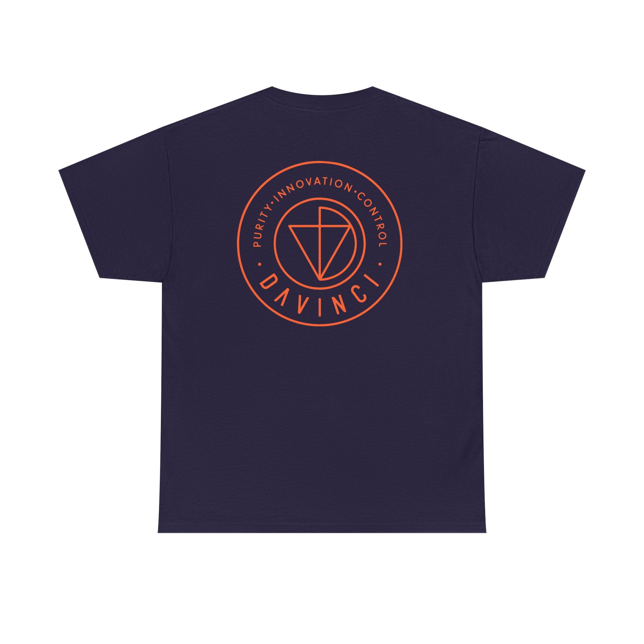 davinci-iq-t-shirt-logo-violet-coton-collection-marque image 1