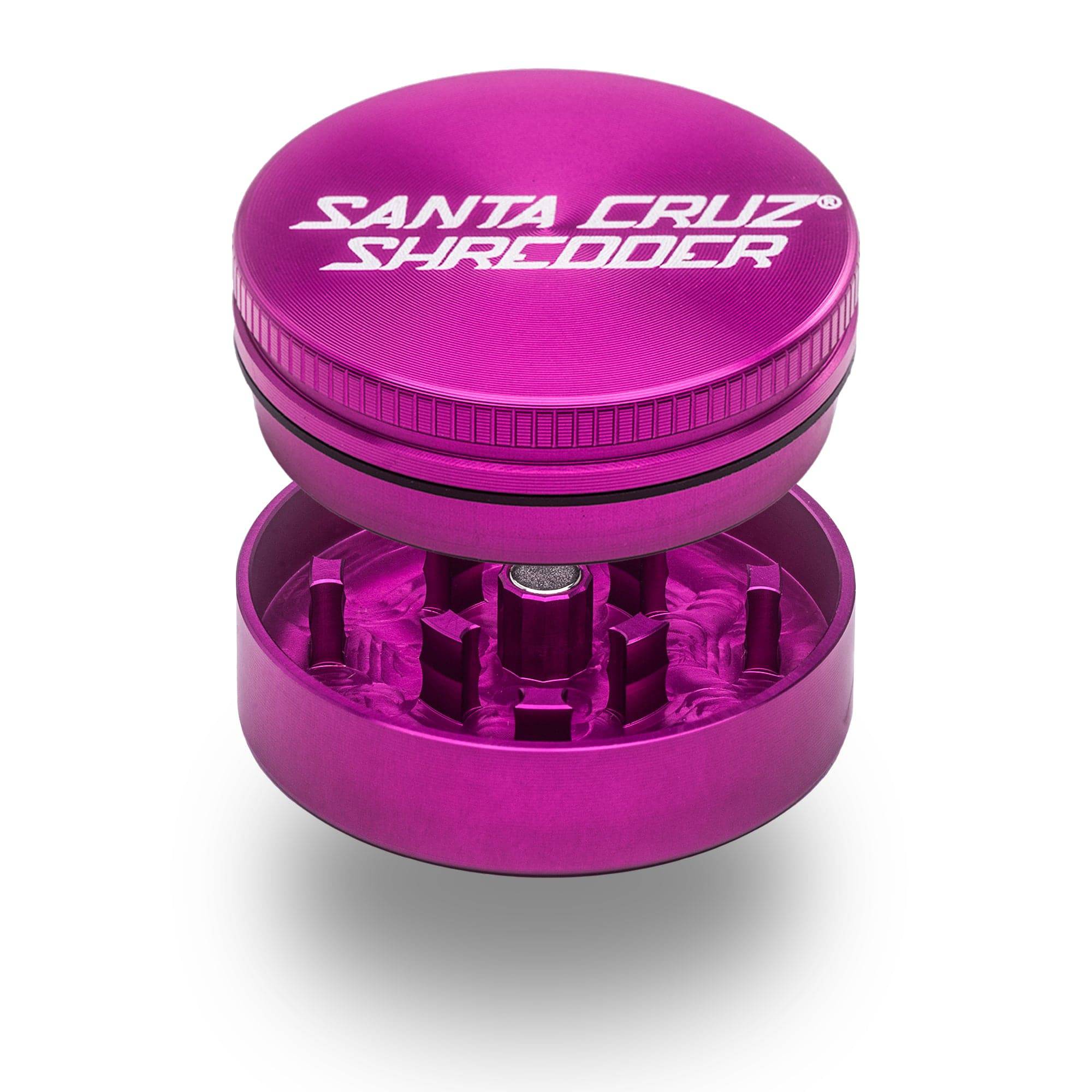 santa-cruz-shredder-aluminum-grinder-2-parties-petit-alu-noir image 1