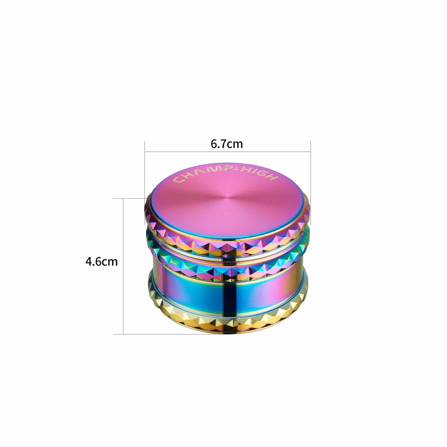 champ-high-rainbow-1-grinder-65-mm-4-couches-multicolore image 3