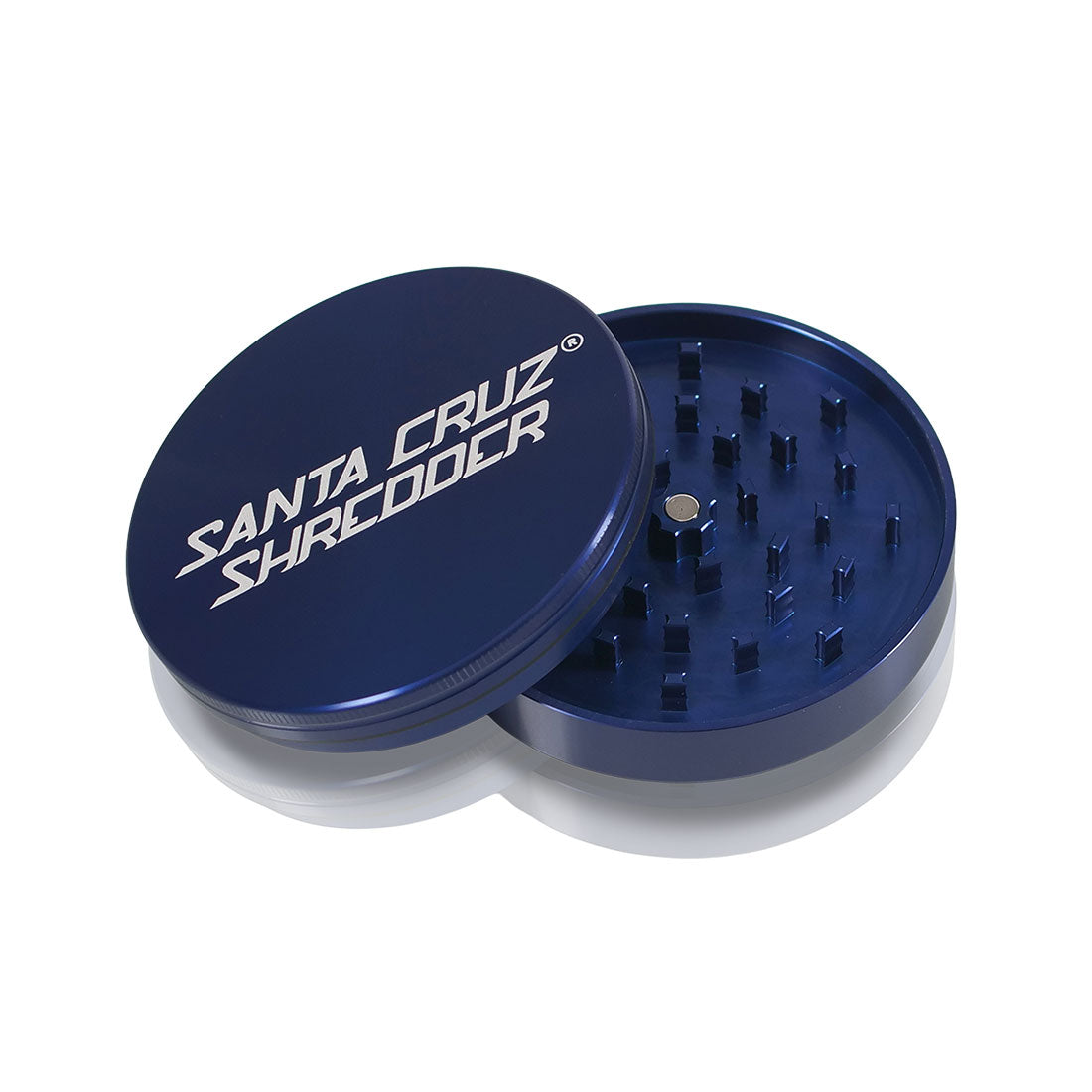 santa-cruz-shredder-jumbo-moulin-herbe-noir-mat-2-parties-4-pouces image 6