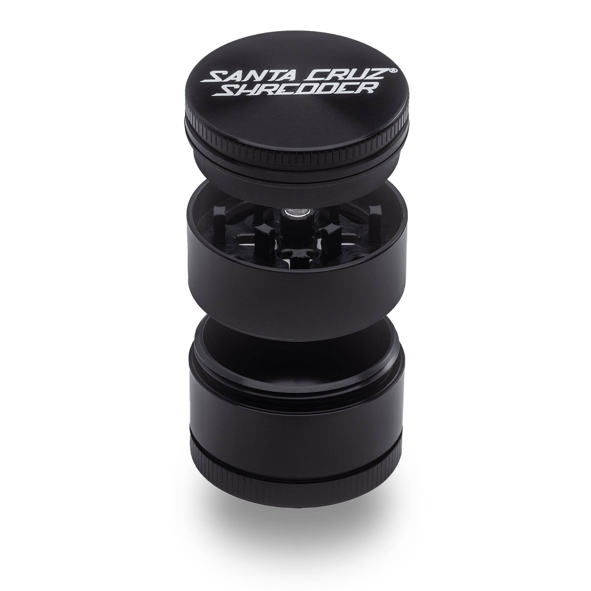 santa-cruz-shredder-aluminium-3-parties-grinder-noir-petit image 1