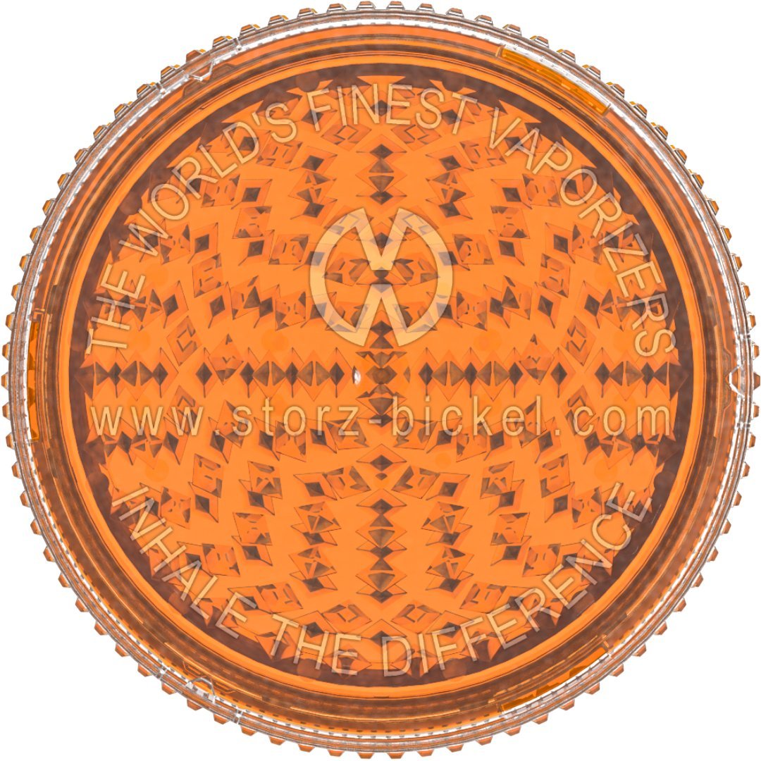 storz-bickel-volcano-grinder-xl-moulin-herbes-lot-2-orange-90-mm image 2