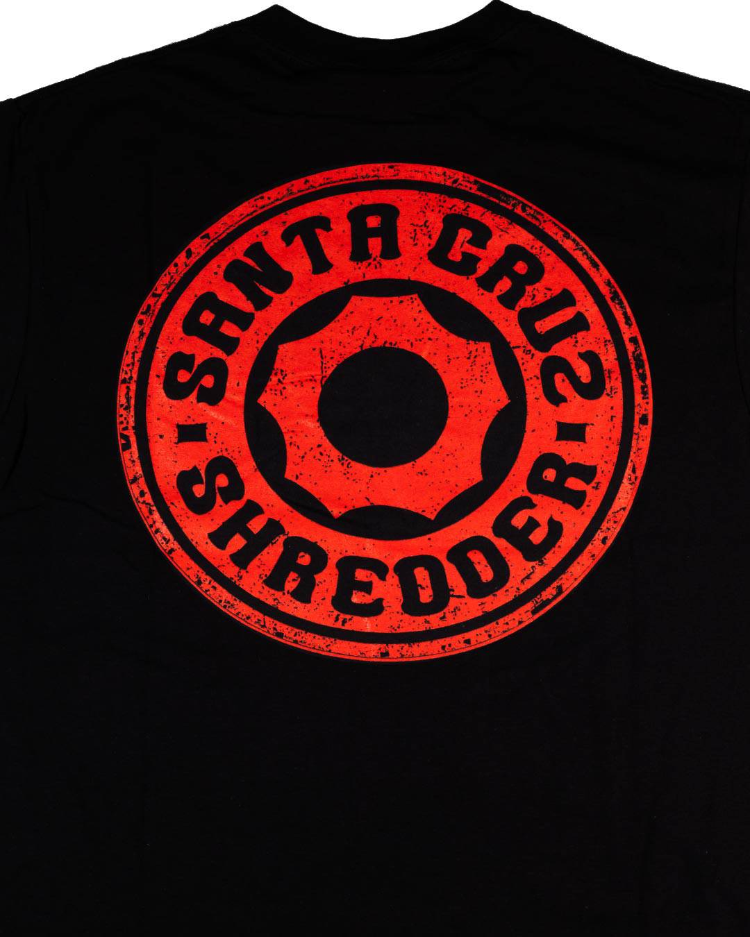santa-cruz-shredder-cog-t-shirt-coton-noir-logo-rouge image 3