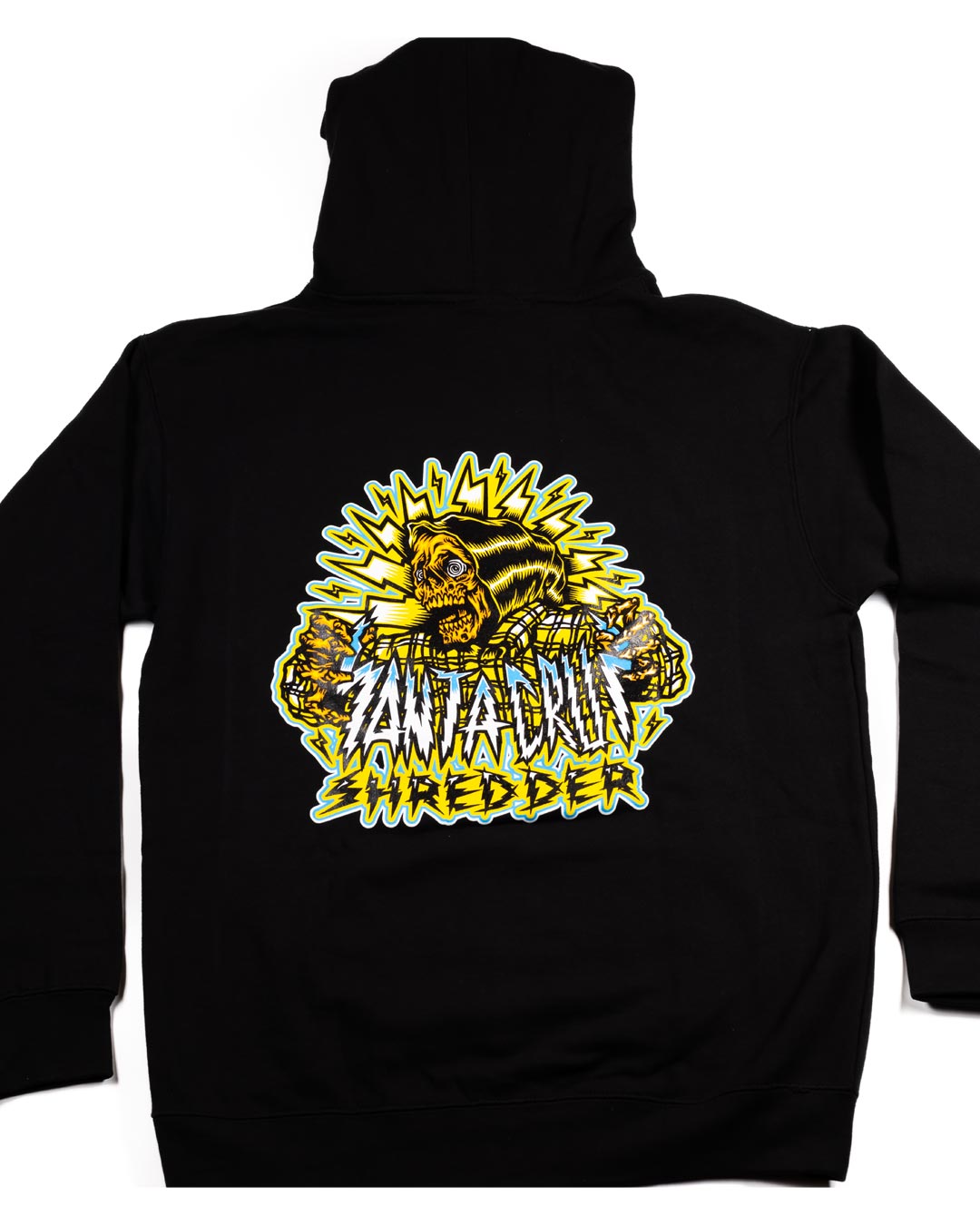 santa-cruz-shredder-shocker-skull-hoodie-sweat-noir-l image 2