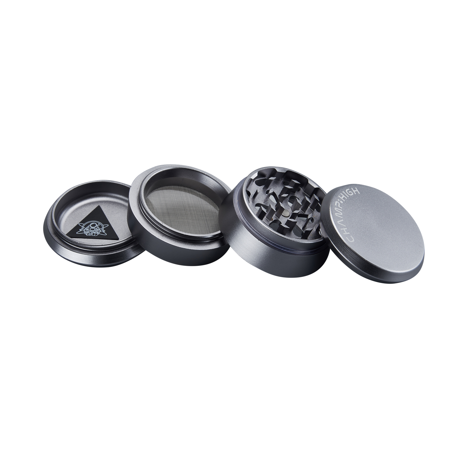 champ-high-prepare-aluminum-classic-grey-grinder-60mm-gris image 2