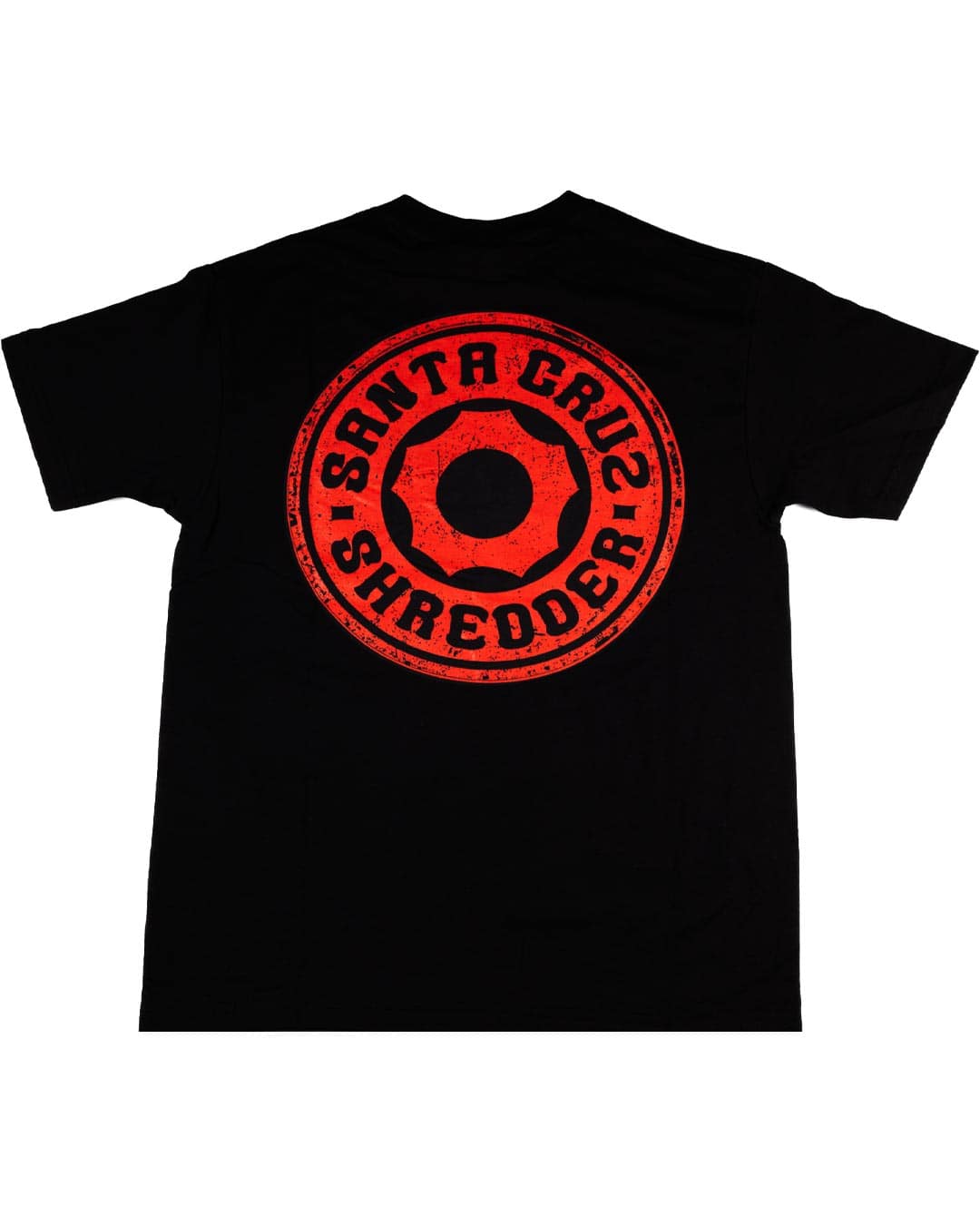 santa-cruz-shredder-cog-t-shirt-coton-noir-logo-rouge image 4