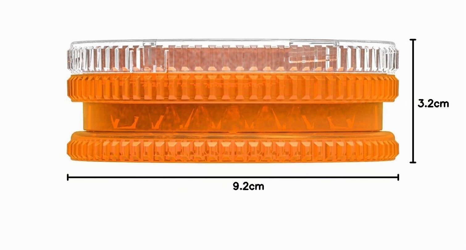 storz-bickel-volcano-grinder-xl-moulin-herbes-lot-2-orange-90-mm image 4