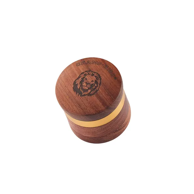 champhigh-prepare-wooden-60mm-grinder-bois-palissandre-4-parties image 1