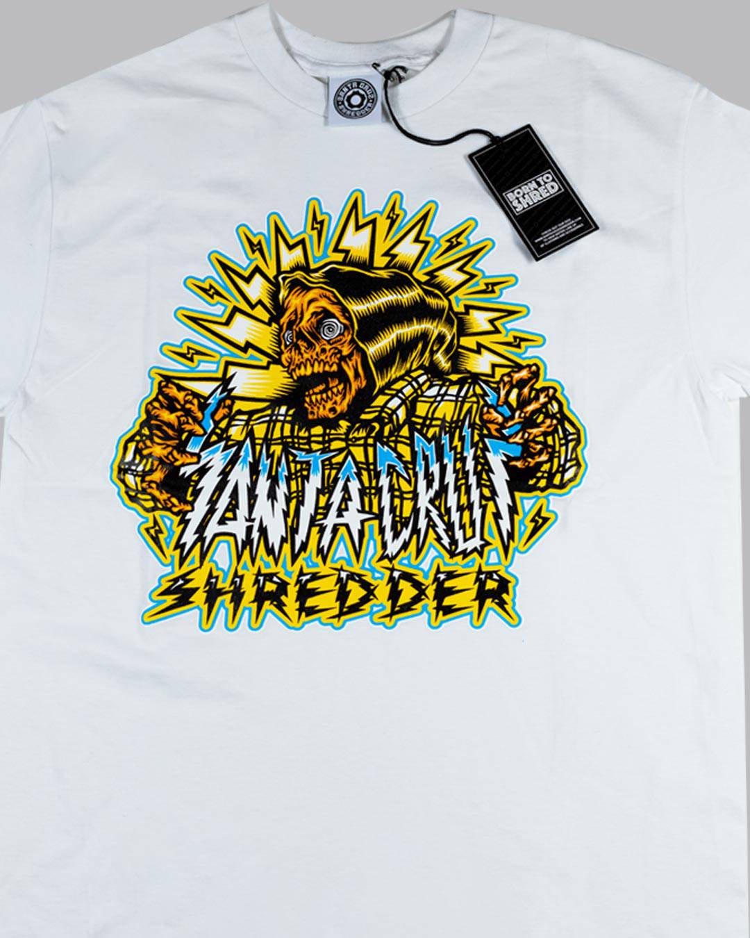 santa-cruz-shredder-shocker-skull-t-shirt-noir-s image 5