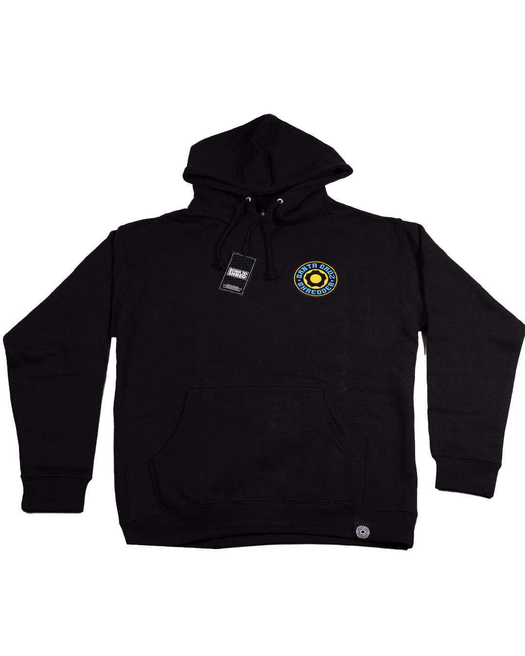 santa-cruz-shredder-shocker-skull-hoodie-sweat-noir-l image 3
