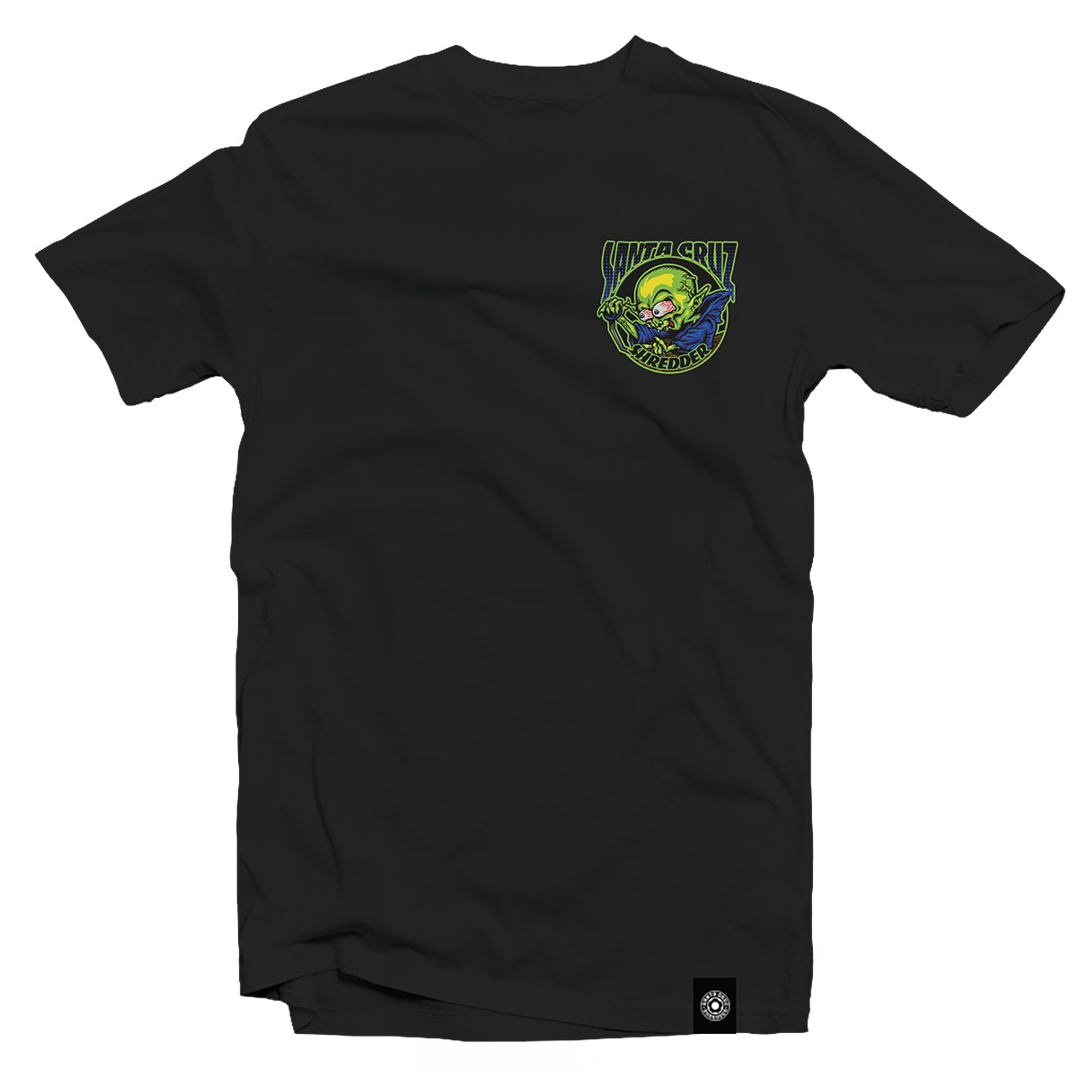 santa-cruz-shredder-aluminum-shred-till-dead-t-shirt-noir-m image 1