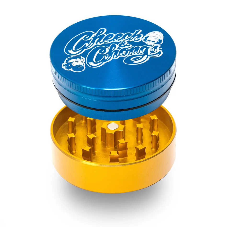 cheech-chong-santa-cruz-grinder-2-parties-bleu-dor image 1