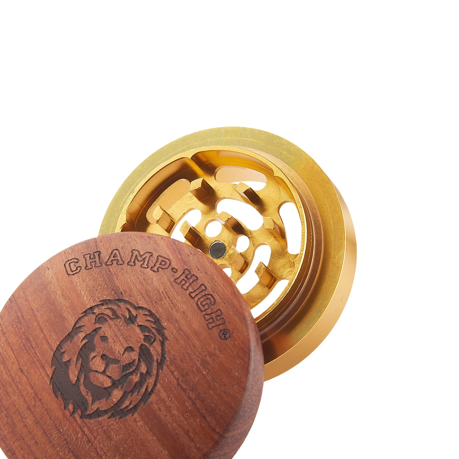 champhigh-prepare-wooden-60mm-grinder-bois-palissandre-4-parties image 3