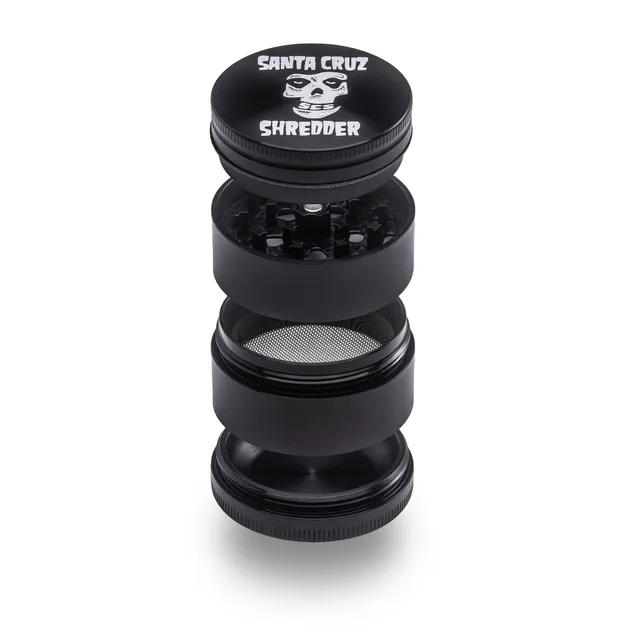 santa-cruz-shredder-skull-grinder-aluminium-4-parties-noir image 1