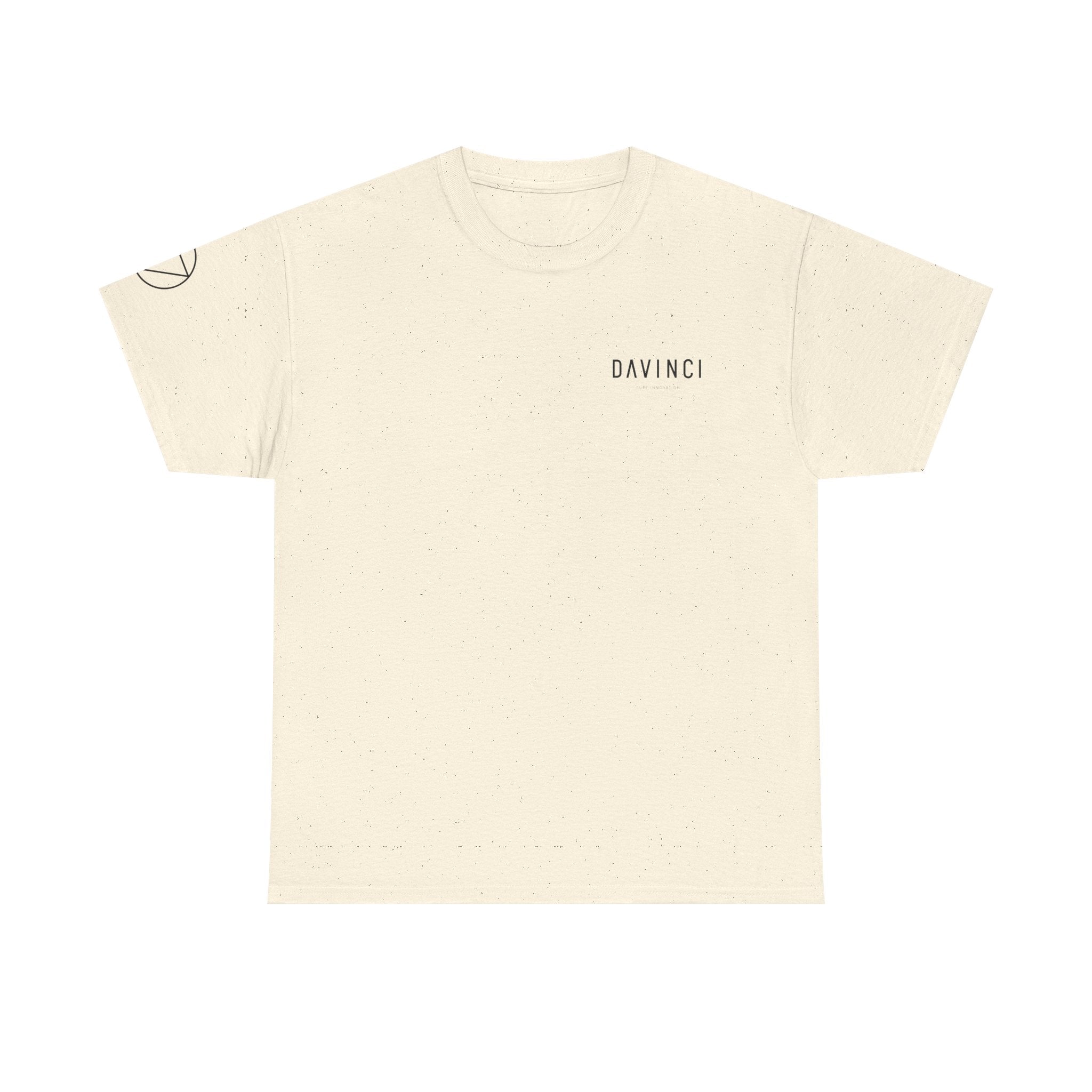 davinci-iq-vitruvian-man-t-shirt-homme-natural-coton image 2
