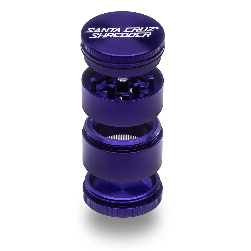 santa-cruz-shredder-aluminium-4-parties-grinder-noir-petit image 1