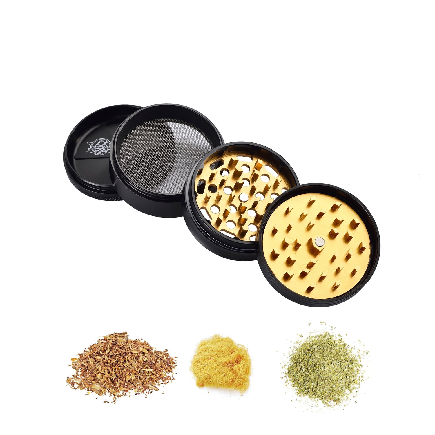 champ-high-prepare-golden-leaf-grinder-alu-dor-63-mm-4-parties image 5