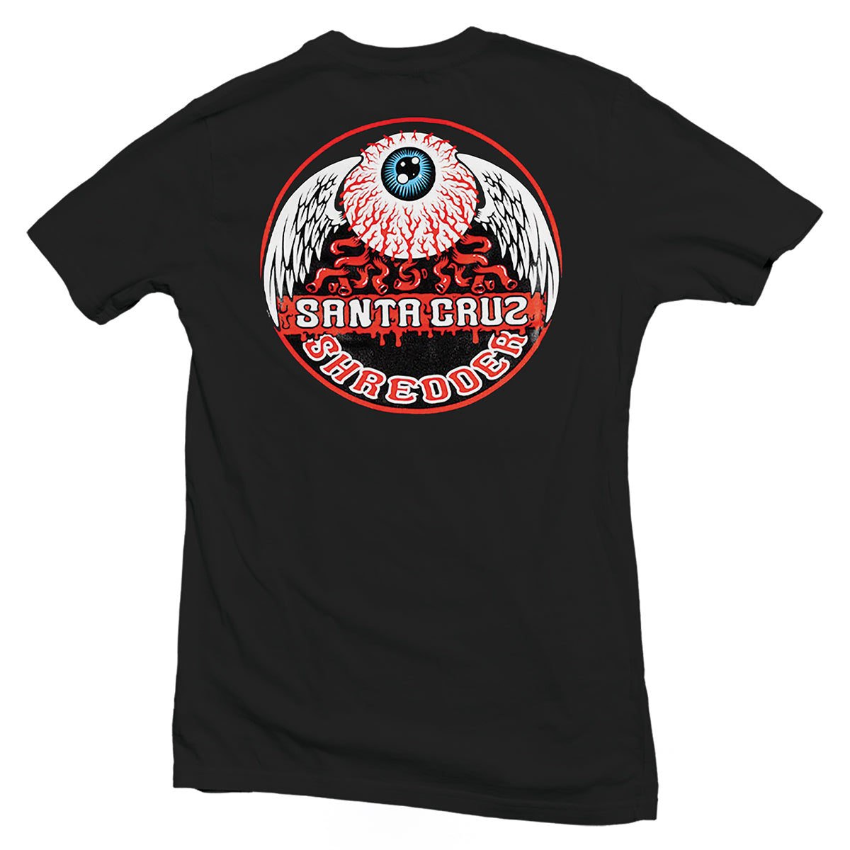 santa-cruz-shredder-flying-eyeball-t-shirt-coton-noir-m image 1