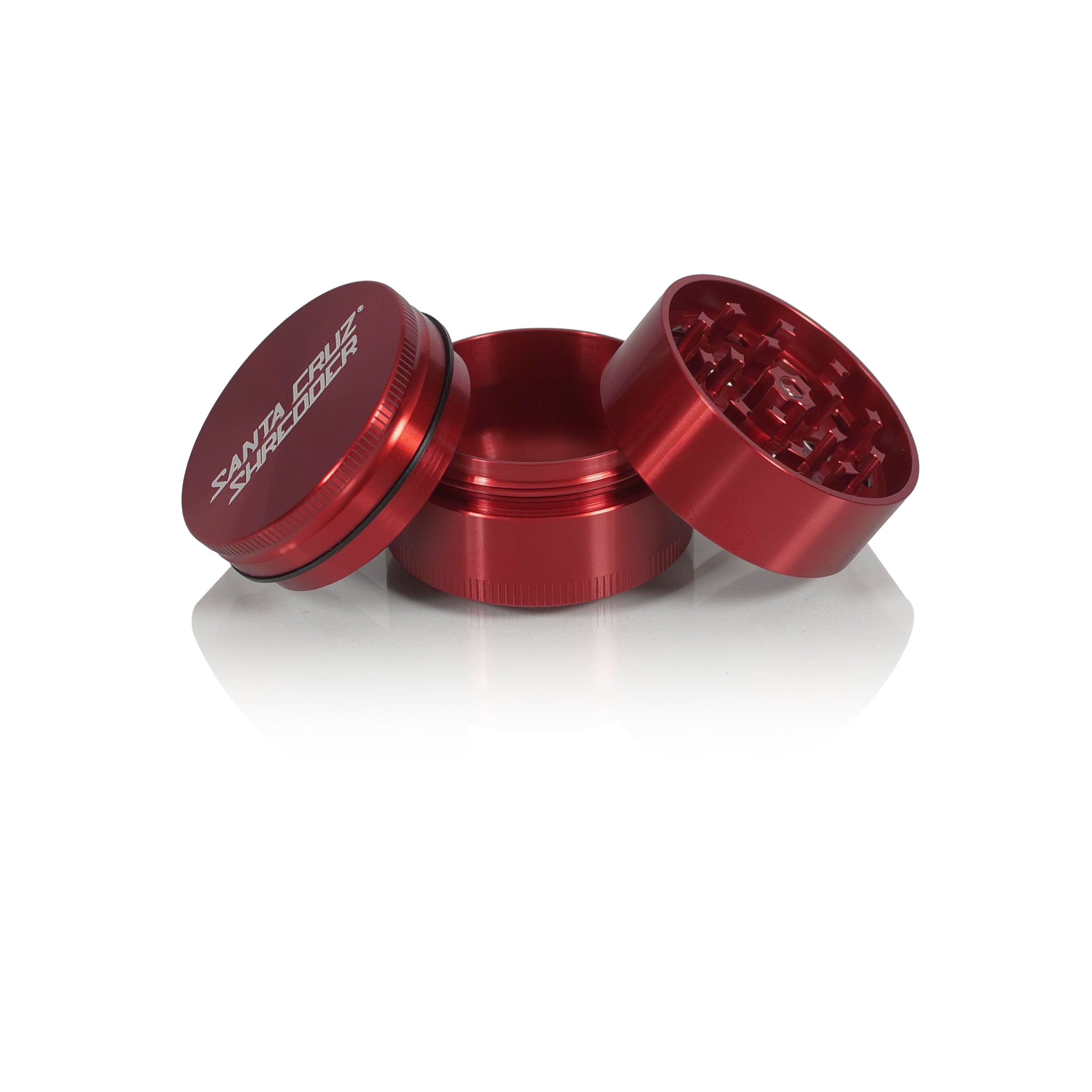 santa-cruz-shredder-aluminium-3-parties-medium-grinder-rouge image 3