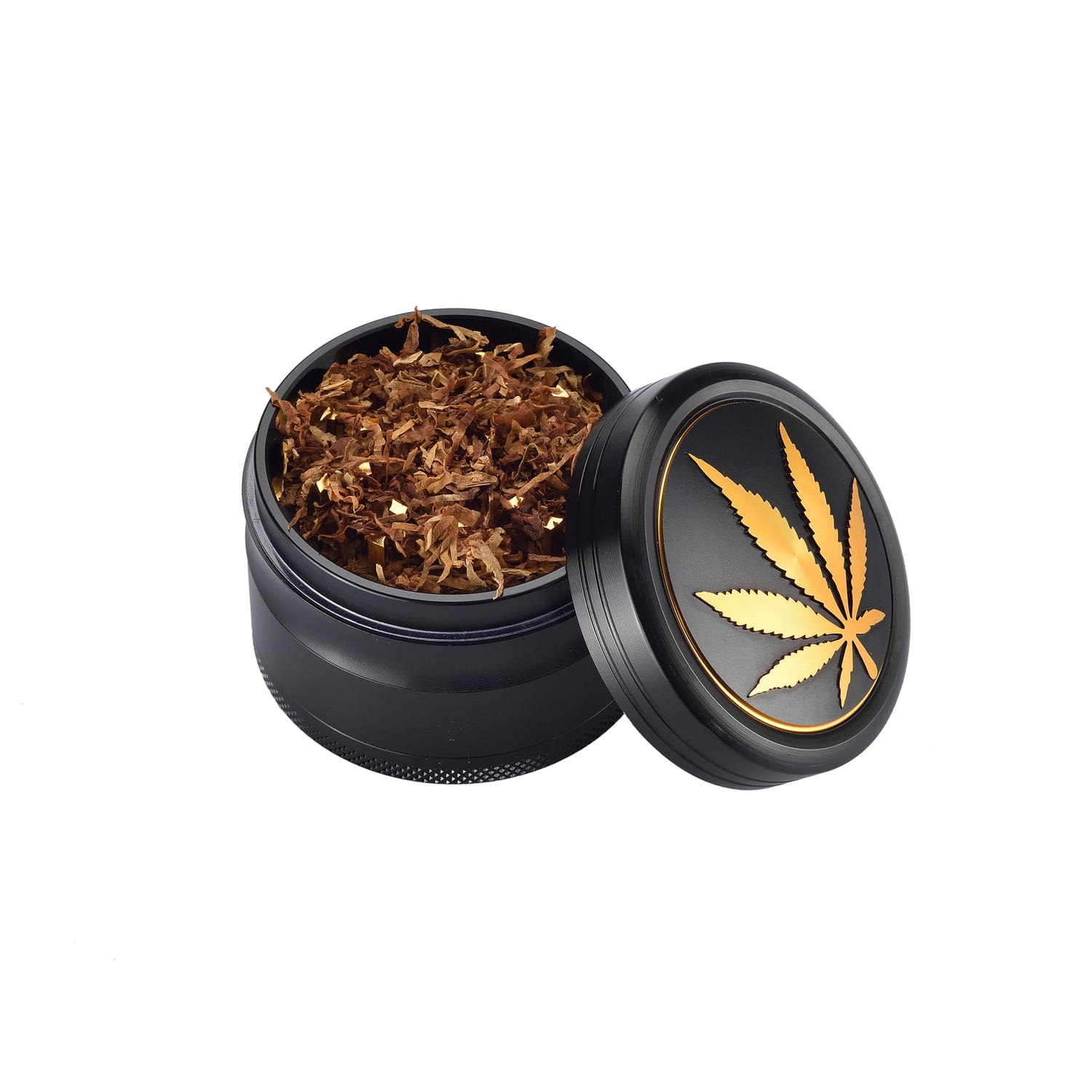 champ-high-prepare-golden-leaf-grinder-alu-dor-63-mm-4-parties image 4