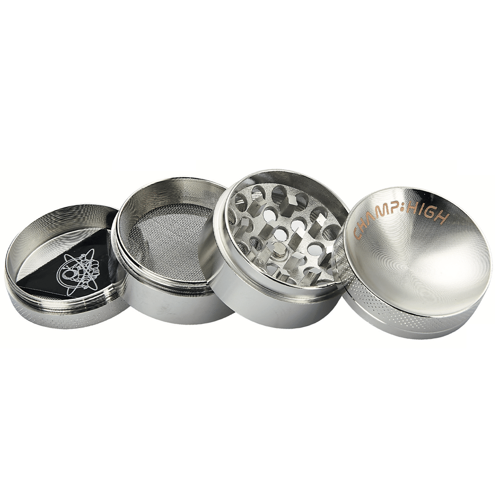 champ-high-grinder-m-tal-3-grinder-4-parties-aluminium-argent image 2