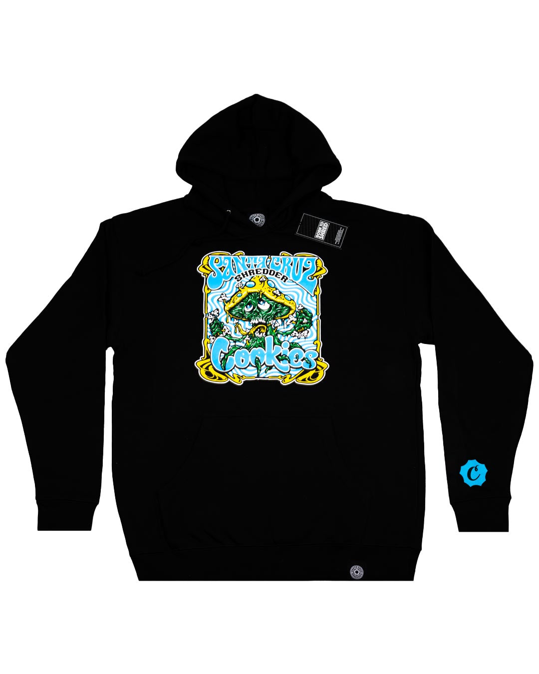 santa-cruz-shredder-scs-x-cookies-hoodie-sweat-capuche image 1