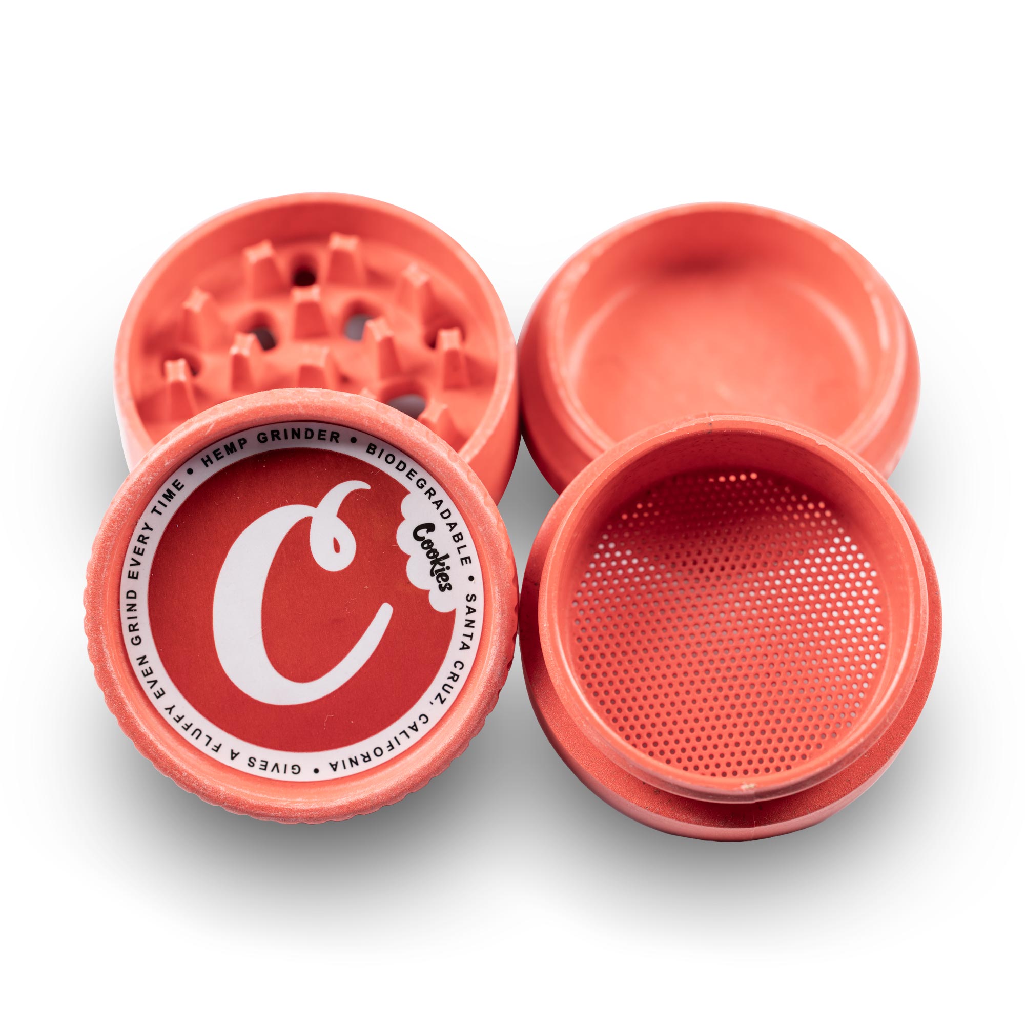 santa-cruz-shredder-hemp-cookies-grinder-4-pi-ces-bleu image 4