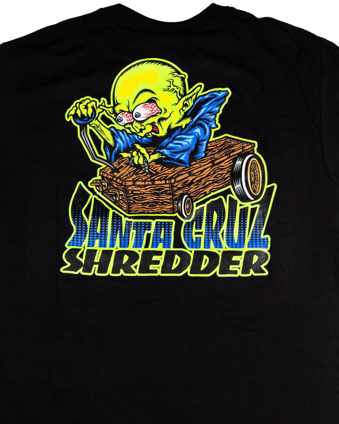 santa-cruz-shredder-aluminum-shred-till-dead-t-shirt-noir-m image 2