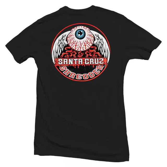 santa-cruz-shredder-flying-eyeball-t-shirt-coton-noir-m image 1