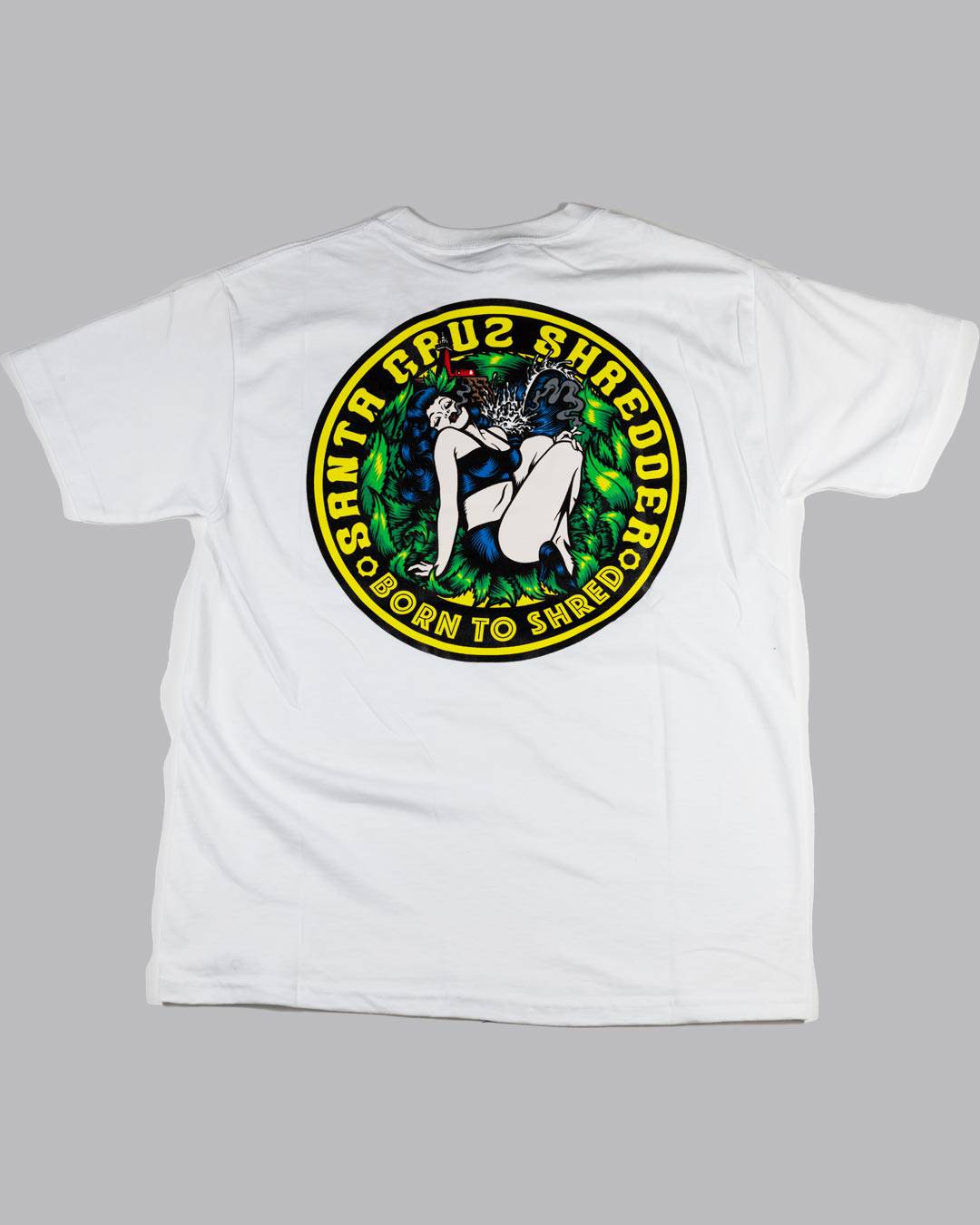 santa-cruz-shredder-pinup-t-shirt-coton-noir-blanc image 8
