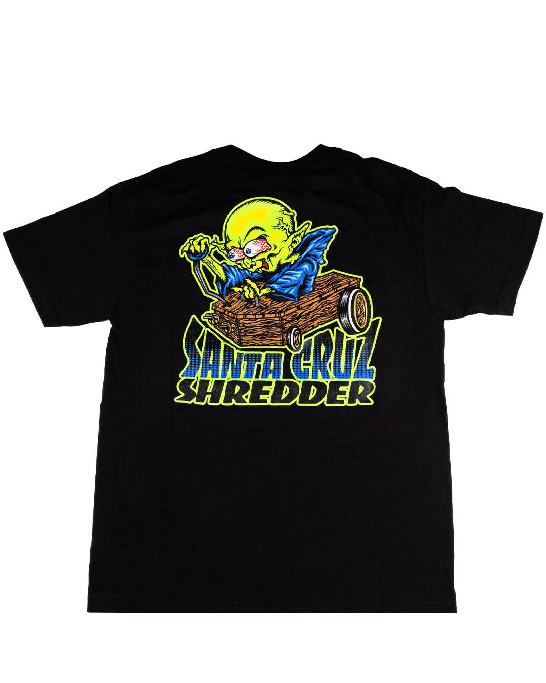 santa-cruz-shredder-aluminum-shred-till-dead-t-shirt-noir-m image 4