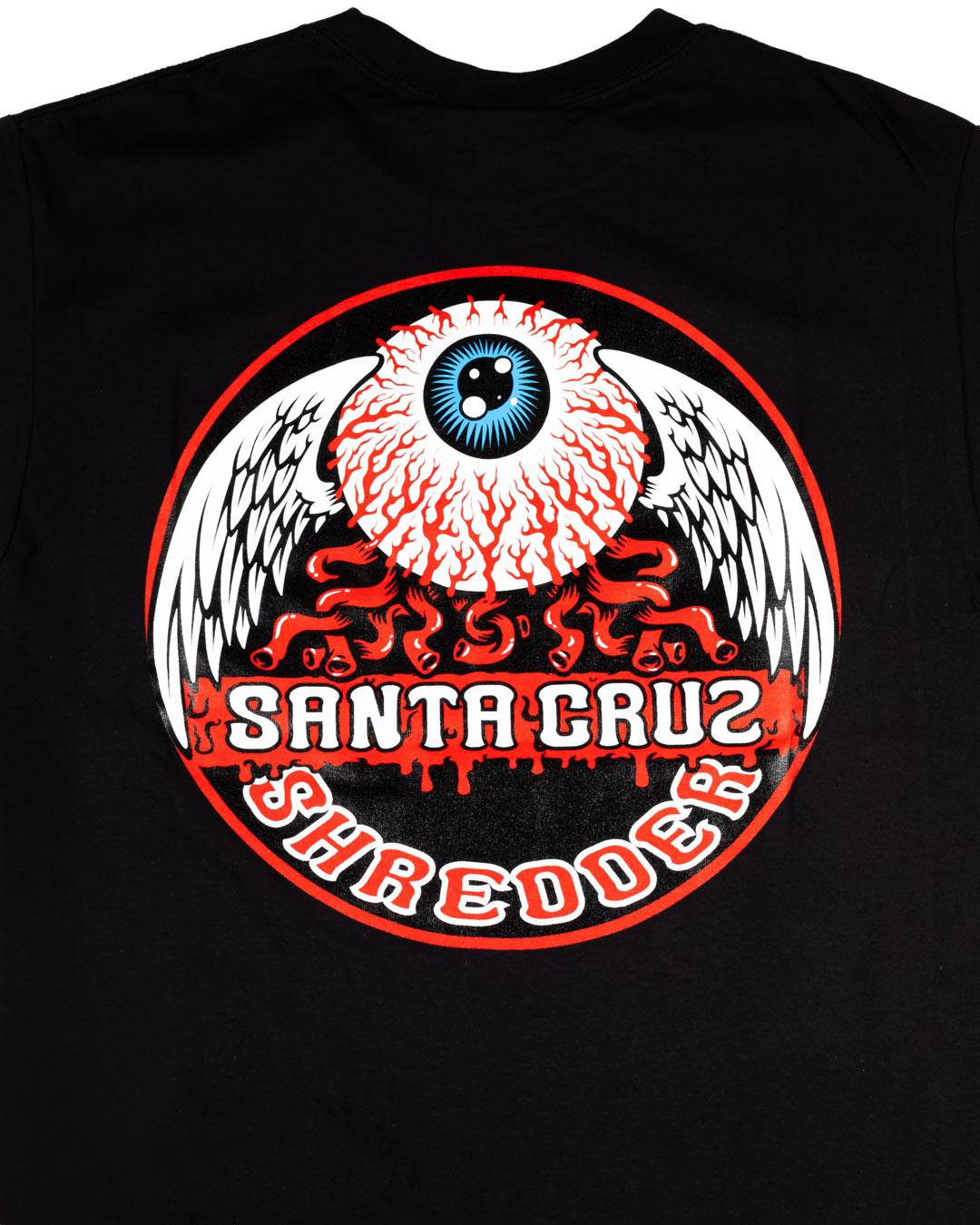 santa-cruz-shredder-flying-eyeball-t-shirt-coton-noir-m image 2