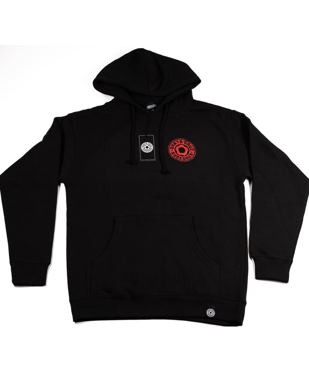 santa-cruz-shredder-hoodie-cog-sweat-coton-noir-m image 3