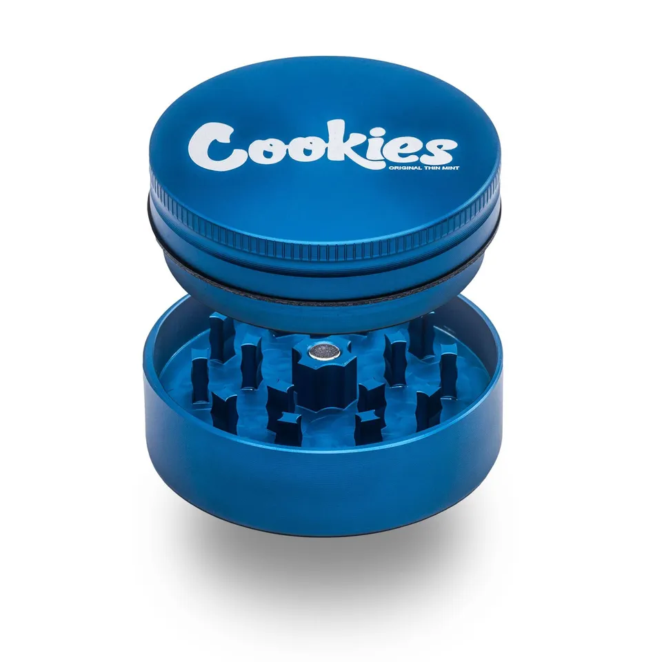 santa-cruz-shredder-alu-cookies-grinder-2-parties-medium-bleu image 1