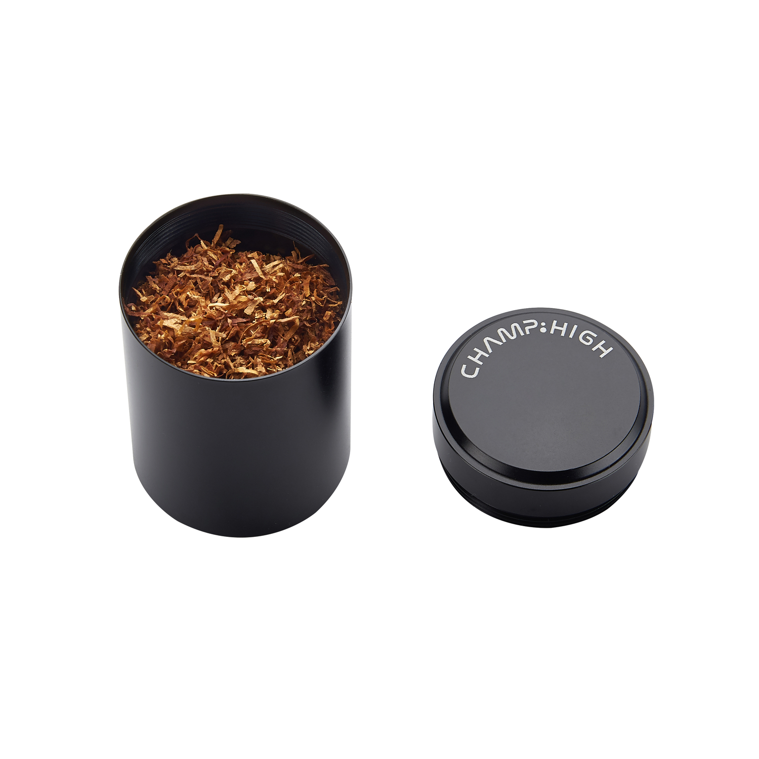 champhigh-preserve-stash-tube-bo-te-conservation-herbes-aluminium-noir image 4