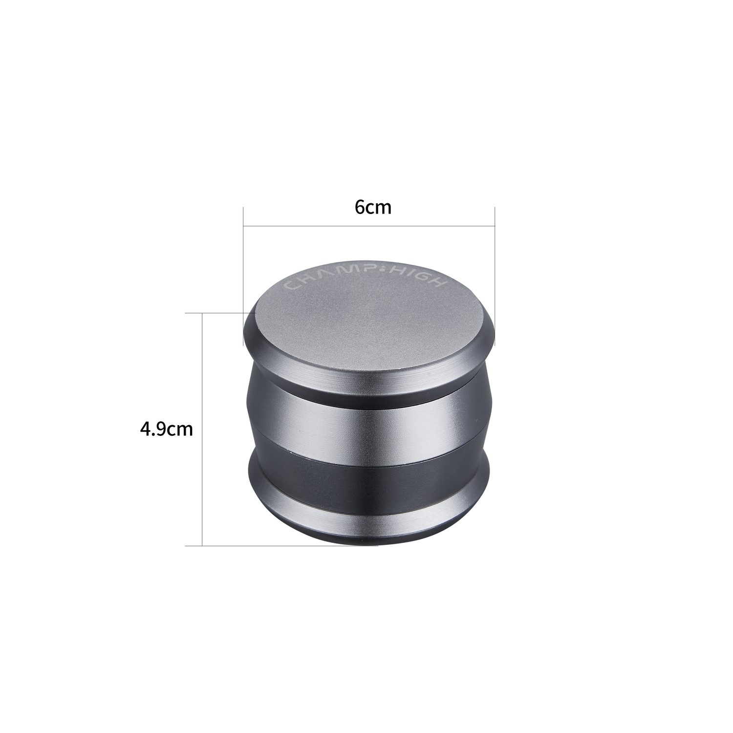 champ-high-prepare-aluminum-classic-grey-grinder-60mm-gris image 3