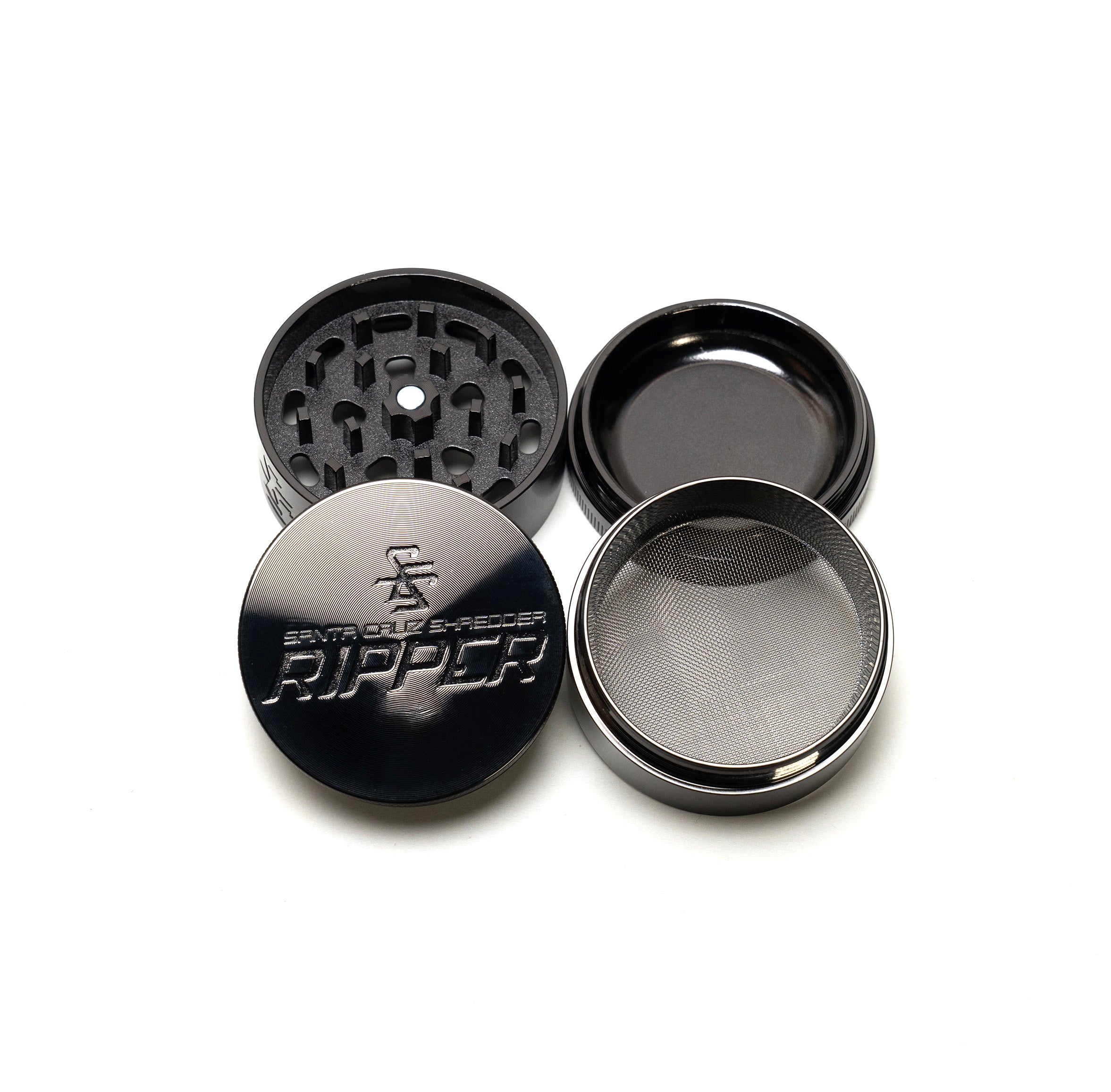 santa-cruz-ripper-4-pi-ces-medium-grinder-aluminium-or-mat image 8