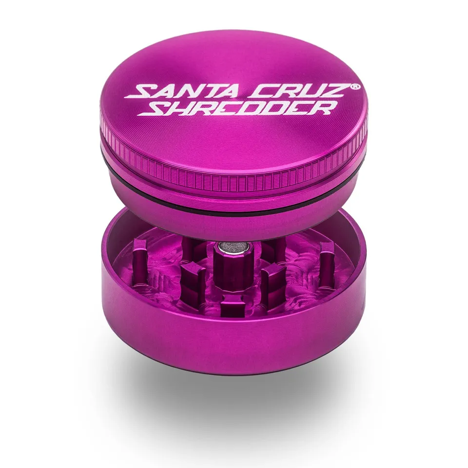 santa-cruz-shredder-aluminum-grinder-2-parties-petit-alu-noir image 1